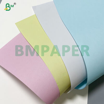75g 80g Blanc rose vert bleu jaune papier d'impression numérique NCR