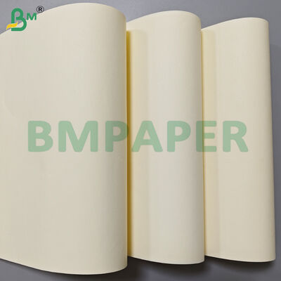 Rouleaux Jumbo de papier crème 70gsm 80gsm pour impression offset
