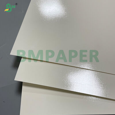 315g + 15g Carton PET Blanc Couché Qualité Alimentaire pour Assiette Alimentaire