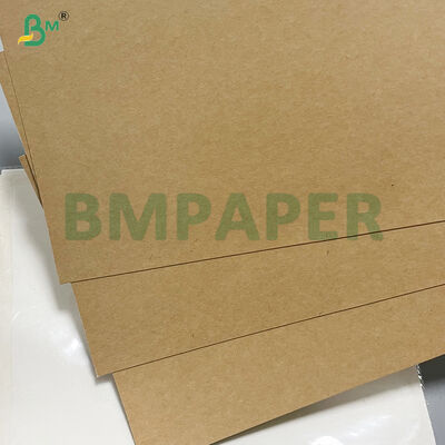 280g Carton Kraft Brun Non Couché Alimentaire 2S PE