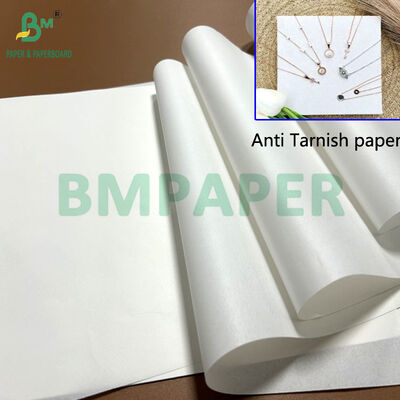 20 pouces 30 pouces 17 grammes papier de soie blanc anti-ternissement pour emballage de bijoux
