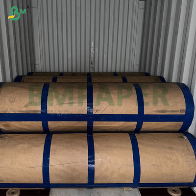 50 grammes de papier blanc de bonne souplesse 2450 mm en rouleau