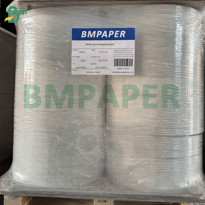 27 mm × 6000 m Ruloir de papier à cigarettes 26 grammes de qualité alimentaire certifié pour la fabrication de cigarettes