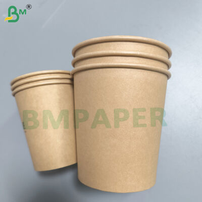 Papier kraft alimentaire enduit PE PET pour boîte / bol alimentaire jetable