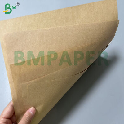 Papier sulfurisé brun 60 g/m² 70 g/m² pour margarine 1000 mm 1100 mm