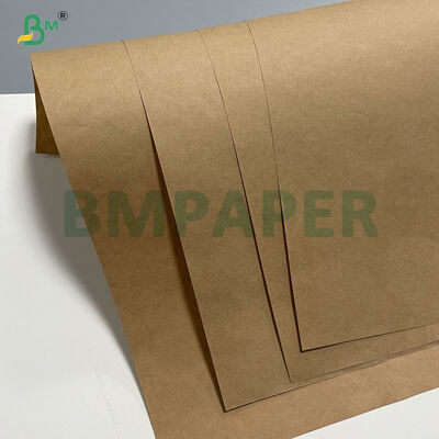 90G Haute résistance à la traction Brown Wrapping Kraft Liner Paper ISO FDA