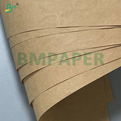 90G Haute résistance à la traction Brown Wrapping Kraft Liner Paper ISO FDA