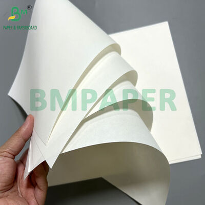 150 gm 180 gm Papier kraft blanc non revêtu pour sacs de magasinage 90 cm 100 cm bobine