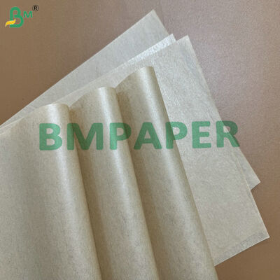 Produit alimentaire étanche à la chaleur 15 gm PE laminé 40 g 50 g papier d'emballage brun pour les fourchettes en plastique