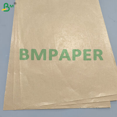 Unbleached MG Striped Kraft Paper High Gloss One Side for Luxury Bags