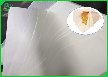 Produit alimentaire certifié par la FDA MG Kraft Paper 30 gm 35 gm 40 gm pour les emballages en papier d'emballage de hamburger