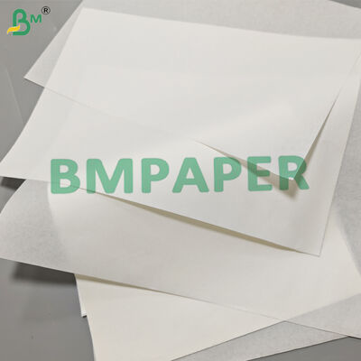 40 gm 60 gm Rouleau de papier blanc résistant à la graisse pour emballage alimentaire 1200 mm sans PFAS