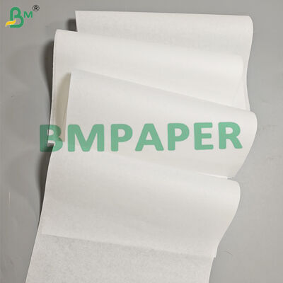 40 gm 60 gm Rouleau de papier blanc résistant à la graisse pour emballage alimentaire 1200 mm sans PFAS