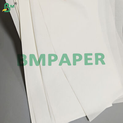 40 gm 60 gm Rouleau de papier blanc résistant à la graisse pour emballage alimentaire 1200 mm sans PFAS