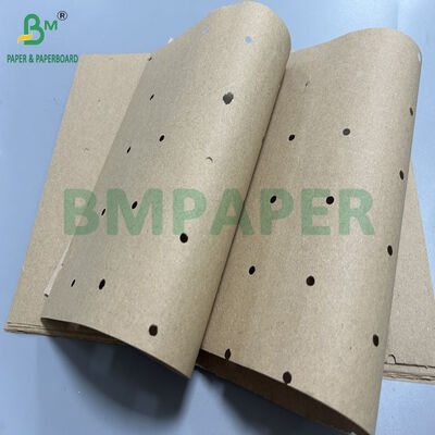 75gsm 80gsm 72inch 74inch Perforated Underlayer Brown Paper Roll For Garment