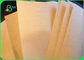 Papier d'emballage de nourriture de 50GSM 60GSM MG Brown emballage pour des casse-croûte 70cm 90cm