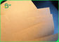 Petit pain de papier de Brown emballage de pulpe de Vierge, taille de papier d'emballage de catégorie comestible adaptée aux besoins du client