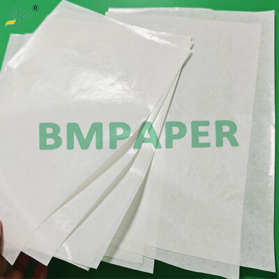 40 g + 9 g de papier d'emballage de couverts blancs et bruns en polycouche 120 mm 160 mm