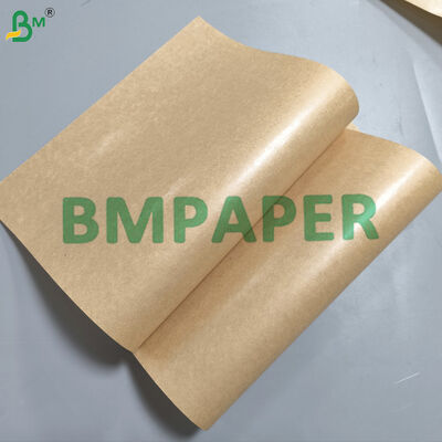 Papier Kraft résistant à l'huile de papier d'emballage de couverts bruns pour ustensiles huileux, couverts, sacs à biscuits