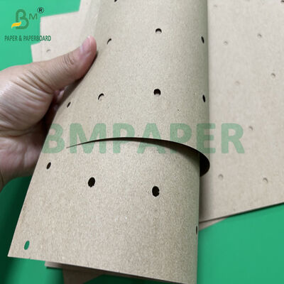 Papier brun perforé de 60 g/m² 70 g/m² de 1,65 m 1,8 m de large par rouleau de 25 kg pour vêtements