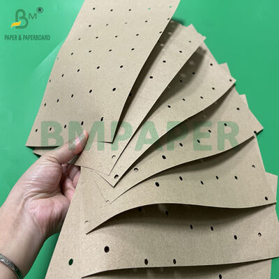Papier brun perforé de 60 g/m² 70 g/m² de 1,65 m 1,8 m de large par rouleau de 25 kg pour vêtements