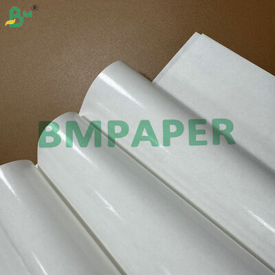 Papier kraft blanc thermoscellable de 50 g/m² et 60 g/m² avec revêtement PE pour emballages alimentaires et sacs