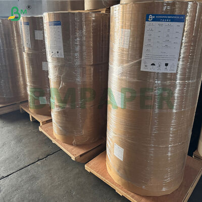 Papier kraft blanc vierge de qualité alimentaire 40 gm-150 gm pour la fabrication de sacs