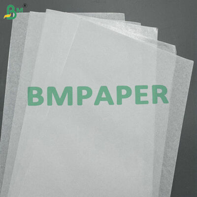 Excellente capacité d'impression et rigidité Papier kraft blanc 30 gm 40 gm à une face brillante de haute qualité pour sacs