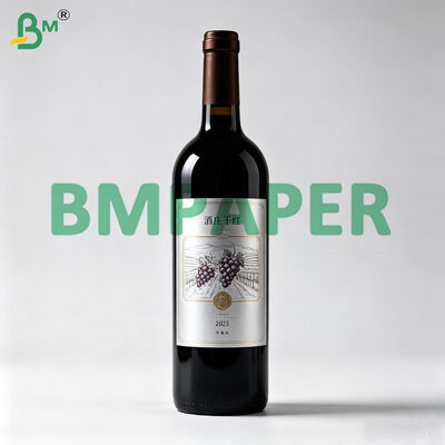70 grammes de papier métallisé résistant à l'humidité pour les étiquettes de bière et de vin 1040 mm x 730 mm