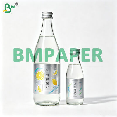 70 grammes de papier métallisé résistant à l'humidité pour les étiquettes de bière et de vin 1040 mm x 730 mm