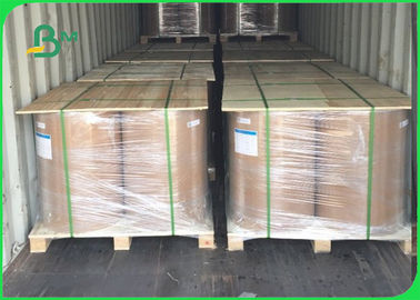 Papier kraft revêtu en PE 200 grammes + 15 grammes de PE 70 cm en rouleau Pour emballage alimentaire