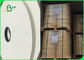 paille 28gsm blanche enveloppant OIN adaptée aux besoins du client par petit pain FDA FSC de papier de catégorie comestible