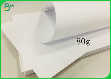 60 g 70 g de papier offset non revêtu sans bois à grains longs avec 110% de blancheur