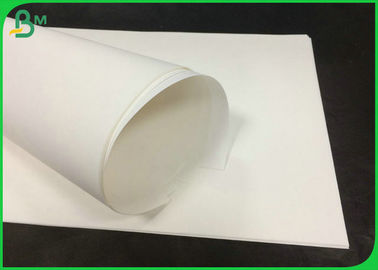 70GSM rouleau de papier kraft blanc vierge naturel pour sacs à provisions