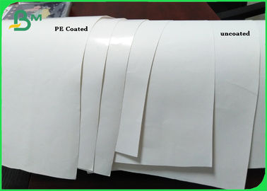 70 gm + 10 g de papier offset en PE recouvert de blanc sans bois pour l'emballage
