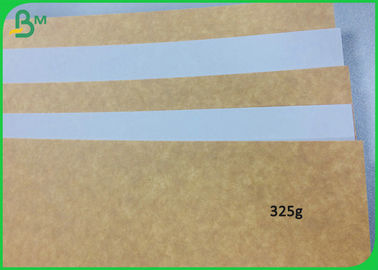 Des échantillons gratuits sont pris en charge 250g 325g 365g Carton de papier kraft enduit pour boîte alimentaire
