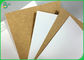 Papier enduit de catégorie alimentaire étanche à l'humidité de 250g 325g emballage pour les aliments de préparation rapide de paquet