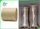 le PE 350gsm + 15g a enduit le papier de Brown emballage pour des boîtes à plats à emporter imperméables