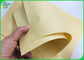 Papier fin non blanchi en bambou écologique de la fibre 50G 80G Papier d'emballage pour le sac de papier