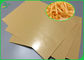 Le polythène de FDA 1 côté a enduit le papier enduit de PE de Papier d'emballage 140g pour l'emballage d'aliments de préparation rapide