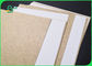 le panneau enduit blanc de dos de 250g 325g 365g Papier d'emballage pour emportent le coffre-fort de nourriture de boîtes