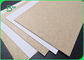 le panneau enduit blanc de dos de 250g 325g 365g Papier d'emballage pour emportent le coffre-fort de nourriture de boîtes