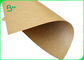 Le papier de Brown emballage de catégorie comestible pour emportent la larme 300gsm résistant 350gsm de boîtes