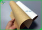 papier couché blanc d'emballage d'arrière de conformité de nourriture de 250gr 325gr pour faire la gamelle