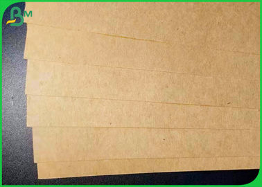 papier d'emballage brun natual de nourriture de la pâte de bois 300g 350g Papier d'emballage en paquet de petit pain