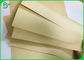 la pulpe en bambou de 50G 80G a basé le petit pain non blanchi de papier de revêtement de papier d'emballage d'eco pour le sac d'enveloppe
