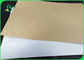 matériel non blanchi blanc de dos de Papier d'emballage du papier 365gsm enduit pour des plateaux de nourriture