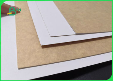 papier enduit blanc de dos de 200g 250g CKB Papier d'emballage pour la nourriture de boîte à pommes frites directe
