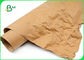 le papier d'emballage lavable de fibre naturelle de 0.55mm pour le sac de stockage réutilisable imperméabilisent