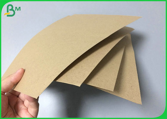 Pas de revêtement 60g 80g Papier kraft brun pour couverture de ordinateur portable Matériau de base